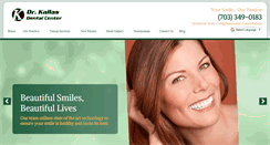 Desktop Screenshot of dkdentalcenter.com